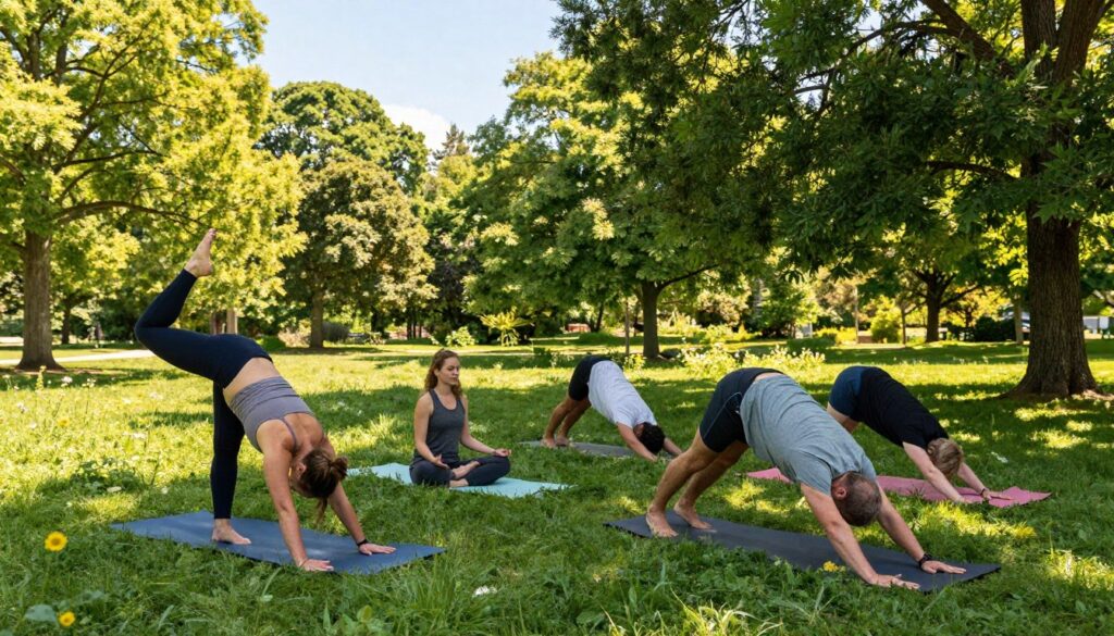 Outdoor Yoga Clarkston