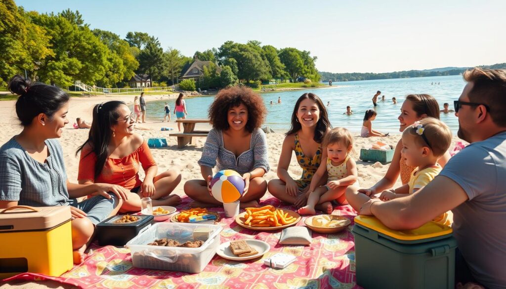 Deer Lake Beach Day