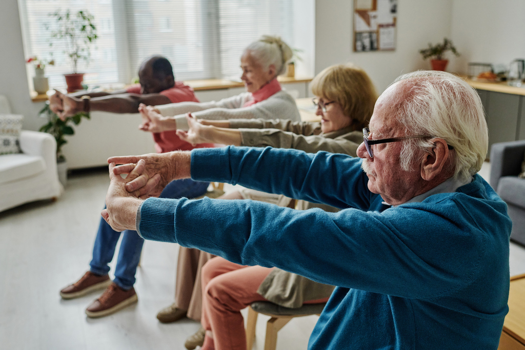 Chair yoga for Seniors