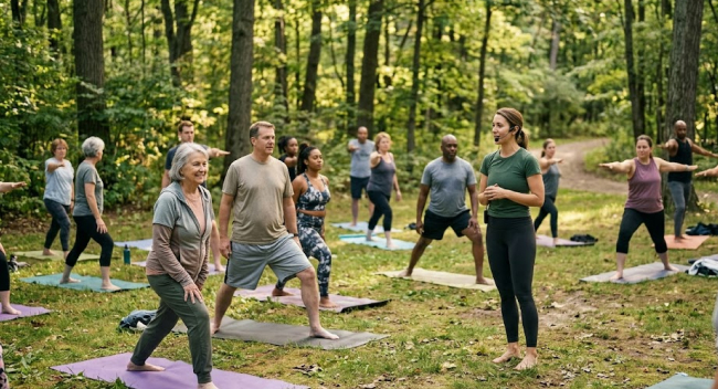 Community Wellness Programming in Oakland County and Regional Parks