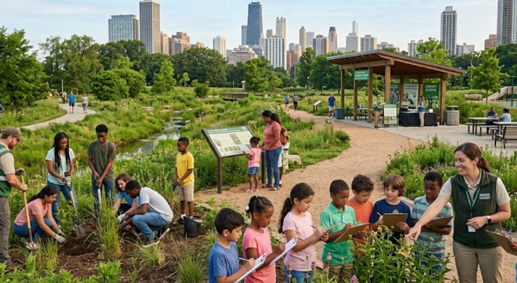 Cities Increase Investment In Outdoor Learning Programs Through Public Parks