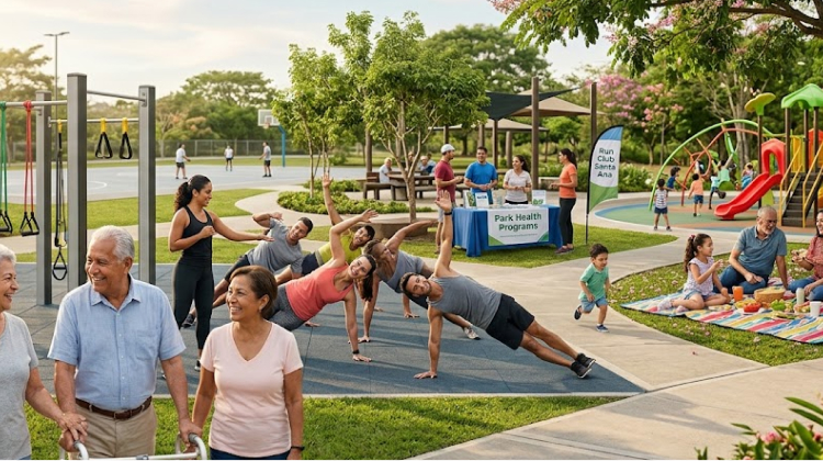 Community Parks Become Centers For Wellness And Public Engagement