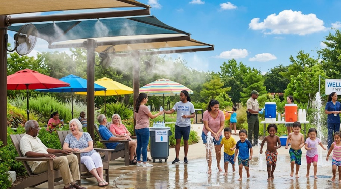 Local Parks Are Expanding Cooling Resources