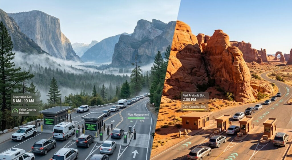 National Park Service Launches Expanded Visitor Reservation Systems at Yosemite and Arches National Parks