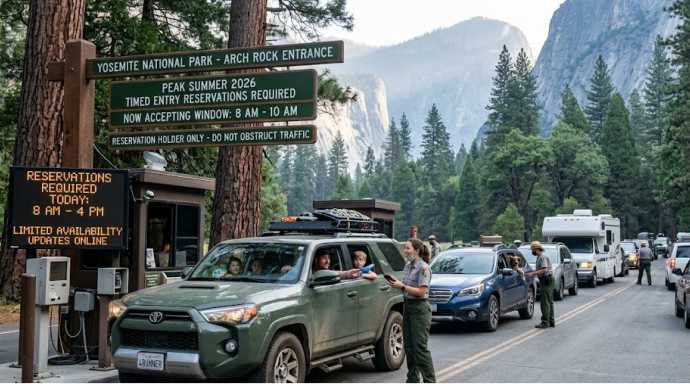 Yosemite National Park Expands Timed Entry to Reduce Valley Congestion