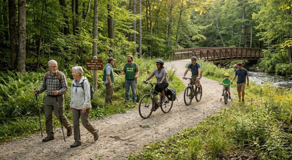 Michigan’s $1.75 Million Trail Connector Opens With New Recreation Access