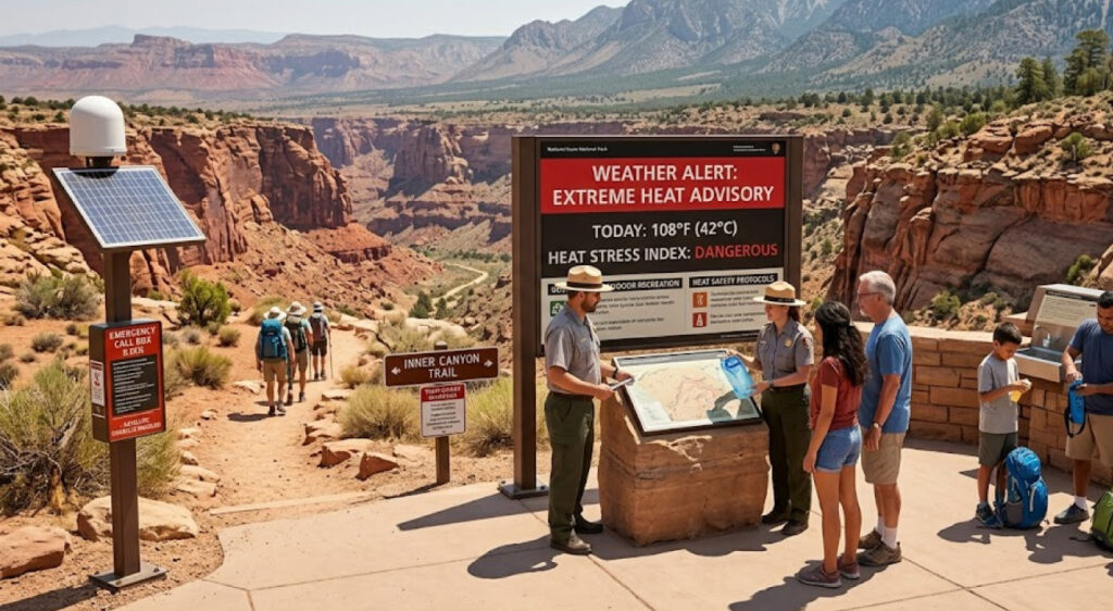 National Park Service Expands Visitor Safety Programs During Extreme Summer Conditions