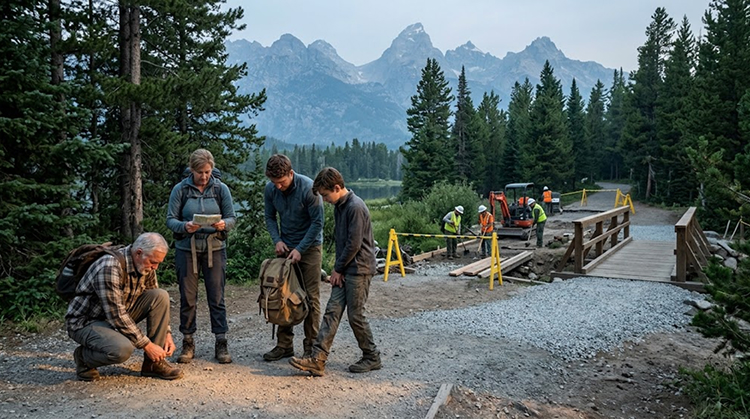 Taggart Lake Trailhead Enters A Major Reconstruction Phase