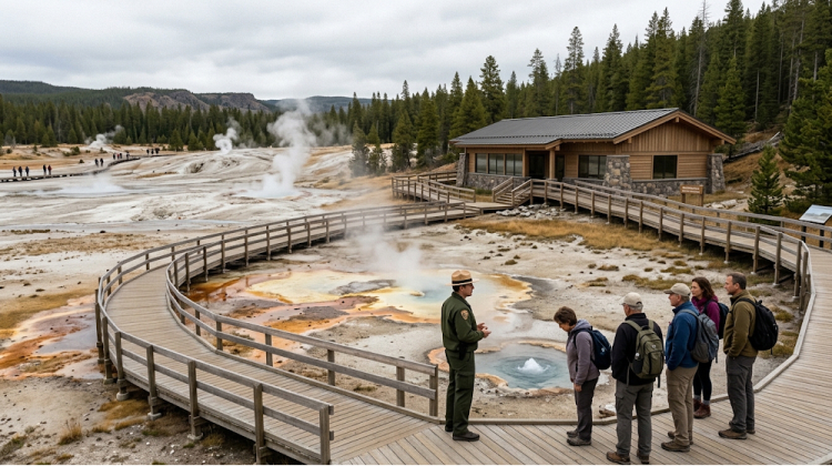 A Proposed $35 Million Visitor Center At Norris Geyser Basin