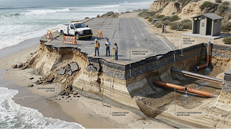 San Onofre’s Surf Beach Lost Water Service And Parking Access