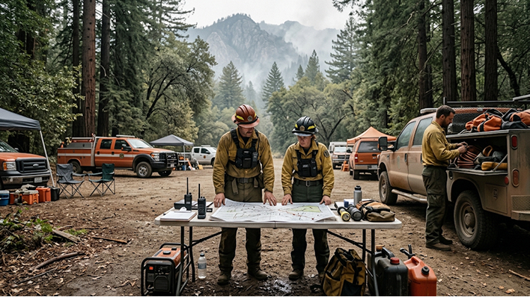 Timber Fire Forced A Prolonged Closure In Big Sur