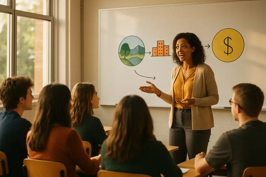 School Funding Flexibility discussion at a public education meeting